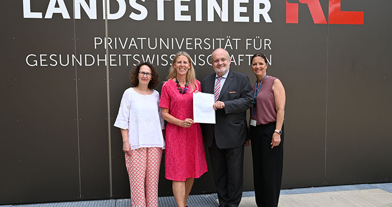 Bildungskooperation HLM HLW Krems Karl Landsteiner Privatuni Kooperation