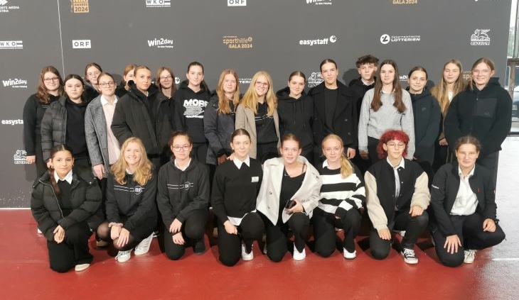 HLW Krems bei der Sporthilfegala Wien